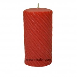 Dotted & Line Big Pillar Candle Mould