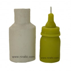 Niral Baby bottle pillar candle mould SL499