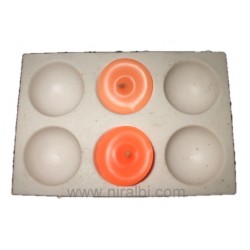 6 Cavity Dye Candle Mould