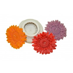Silicone Rubber Flower Candle Mould