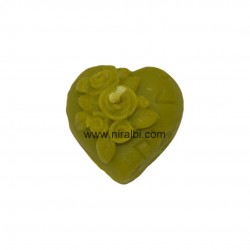 Heart Floating Flower Candle Mould