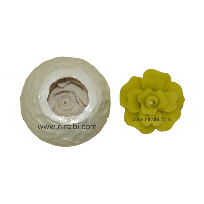 Designer Flower Candle Mould Designer Flower Candle Mould