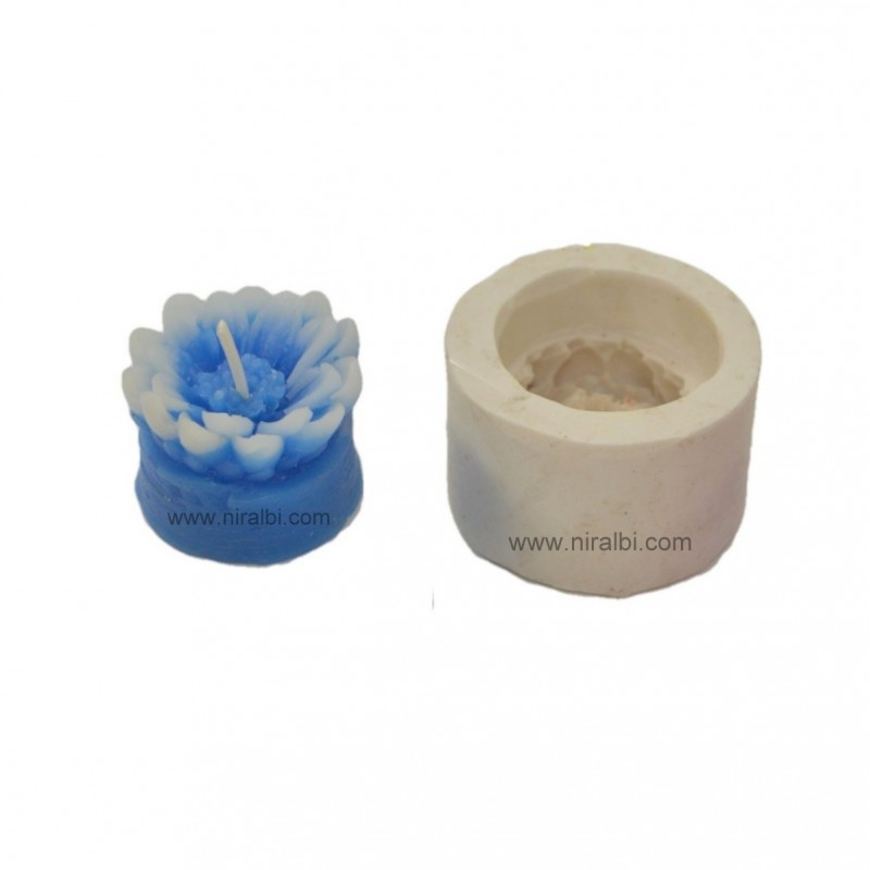 Silicone Sunflower With Base Silicon Mould Silicone Sunflower With Base Silicon Mould