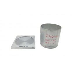 Cylindrical Aluminium Candle  Mould