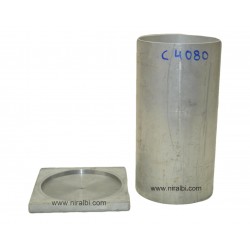 Plain Cylindrical Aluminium Candle Making Mould
