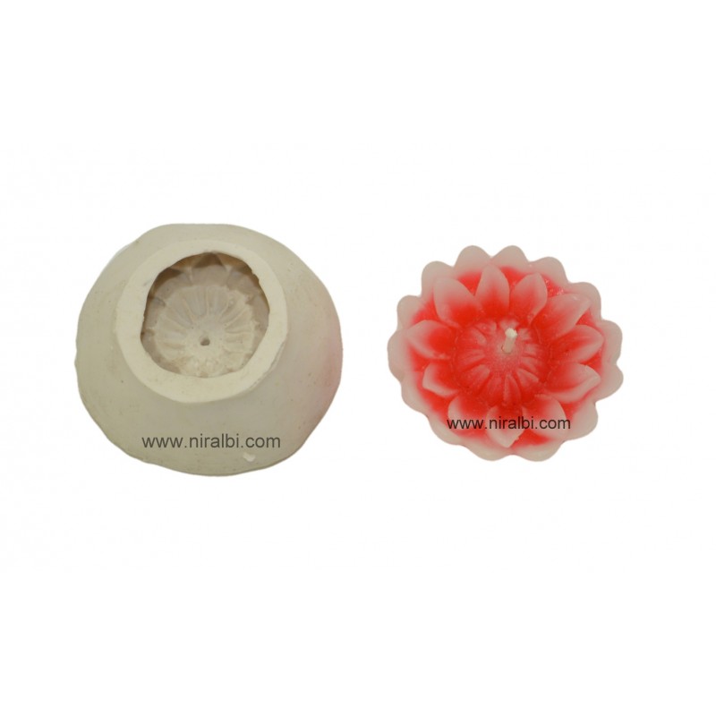 Niral Industries Flower Candle Mold Niral Industries Flower Candle Mold