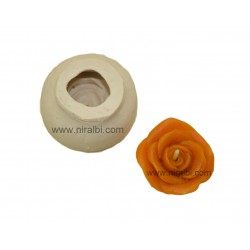 Small Rose Flower Candle Mould