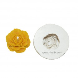Designer Flower Silicone Rubber Candle Mould