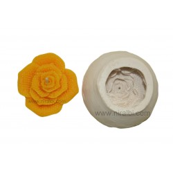 Rose Flower Silicone Rubber Candle Mould