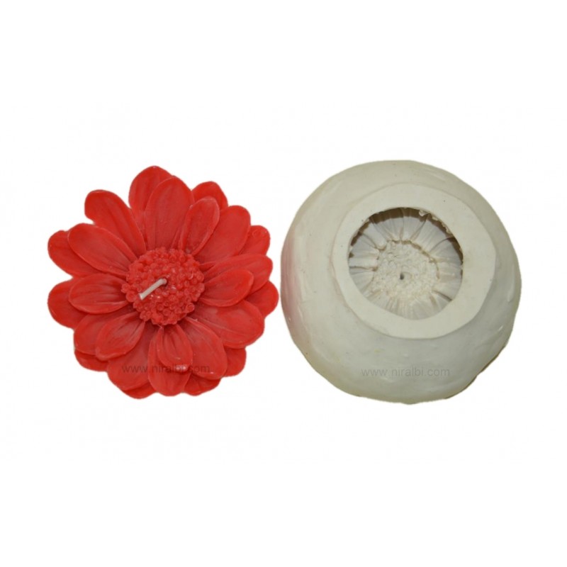 Sunflower Rubber DIY Candle Craft Mould Sunflower Rubber DIY Candle Craft Mould