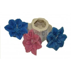 Niral Industries Rose Flower Candle Mould
