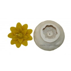 Flower Rubber Candle Mould