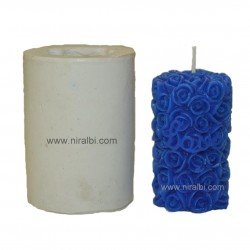 Rose pillar Candle Mould