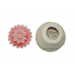 daisy flower candle mould