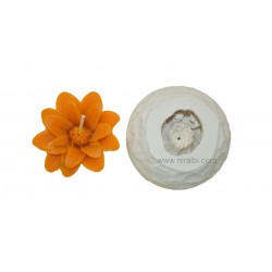 Silicone Floating Flower Candle Mold, Niral Industries
