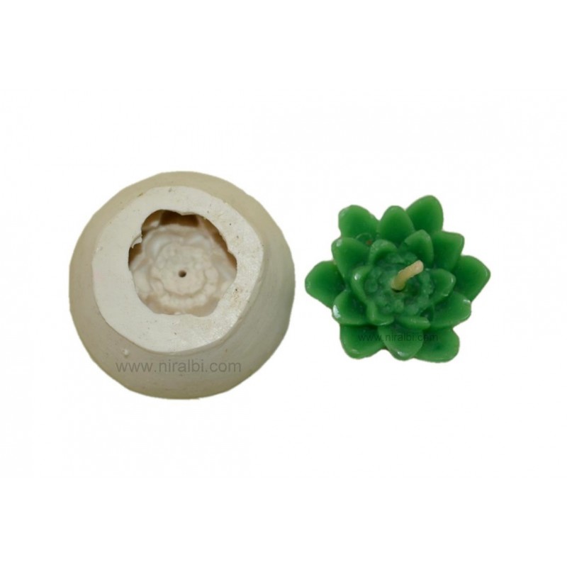 Small Tea Light Lotus Candle Mould Small Tea Light Lotus Candle Mould