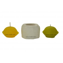 Fruit Lemon Silicone Candle Mold