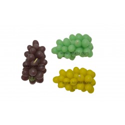 Designer Black Grapes Silicone Pillar Candle Mould