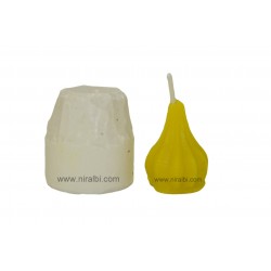 Modak Shape Rubber Candle Mould