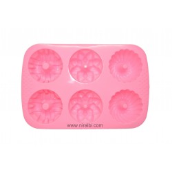 Flower Tray Type Rubber Soap Mold