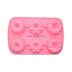 Niral Flower Tray Type Rubber Soap Making Mould