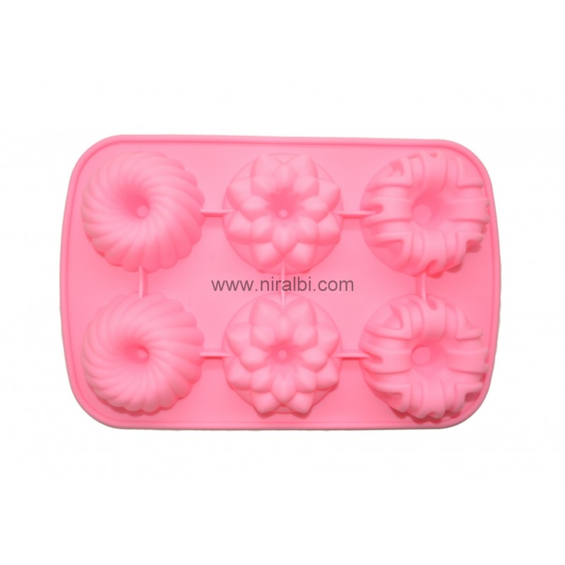 Niral Flower Tray Type Rubber Soap Making Mould Niral Flower Tray Type Rubber Soap Making Mould