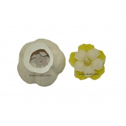 Designer Flower Silicone candle mould - SL554 Niral Industries