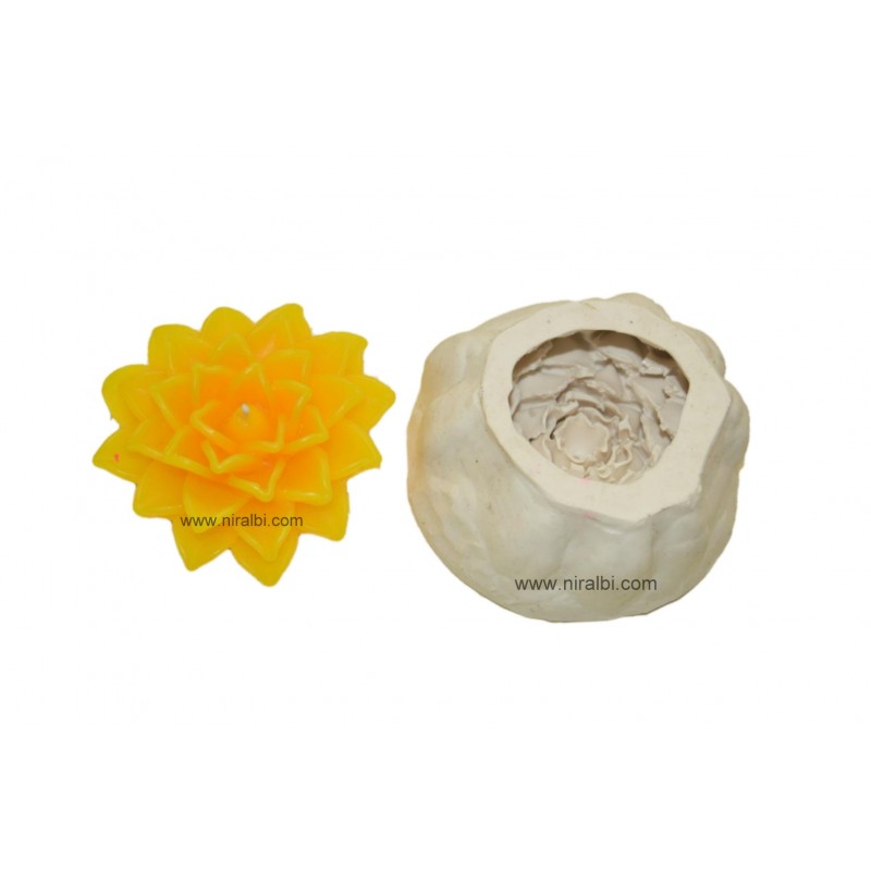 Triangle Petals Designer Silicone Candle Mould, Hobby, Crafting, 3D Design, Niral Industries Triangle Petals Designer Silicone Candle Mould, Hobby, Crafting, 3D Design, Niral Industries