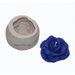 Rose Flower Candle Mould, Order Online Niral Industries