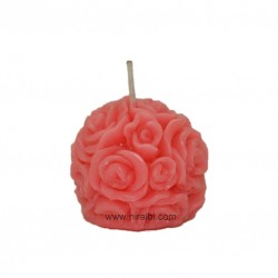 Small Rose Ball Silicone Candle Mould, Buy Online Now