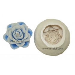 Designer Floating Flower Silicone Candle Mould, Order Online Niral Industries