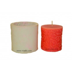 Small Designer Silicone Candle Mould - SL527 Niral Industries