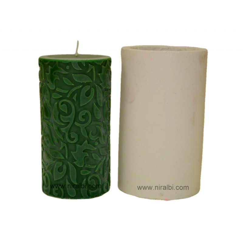Large Designer Silicone Candle Mould - SL529 Niral Industries Large Designer Silicone Candle Mould - SL529 Niral Industries