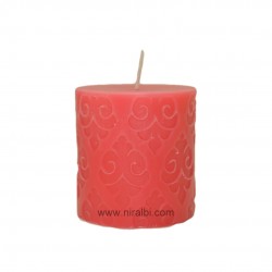 Small Designer Pillar Silicone Candle Mould, Buy Online Now
