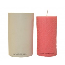 Large Designer Pillar Silicone Candle Mould - SL532 Niral Industries