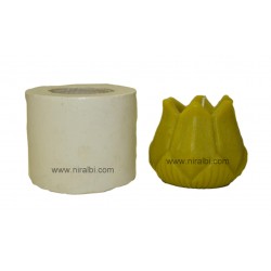 Small Lotus Hurricane Candle Mould - SL575 Niral Industries