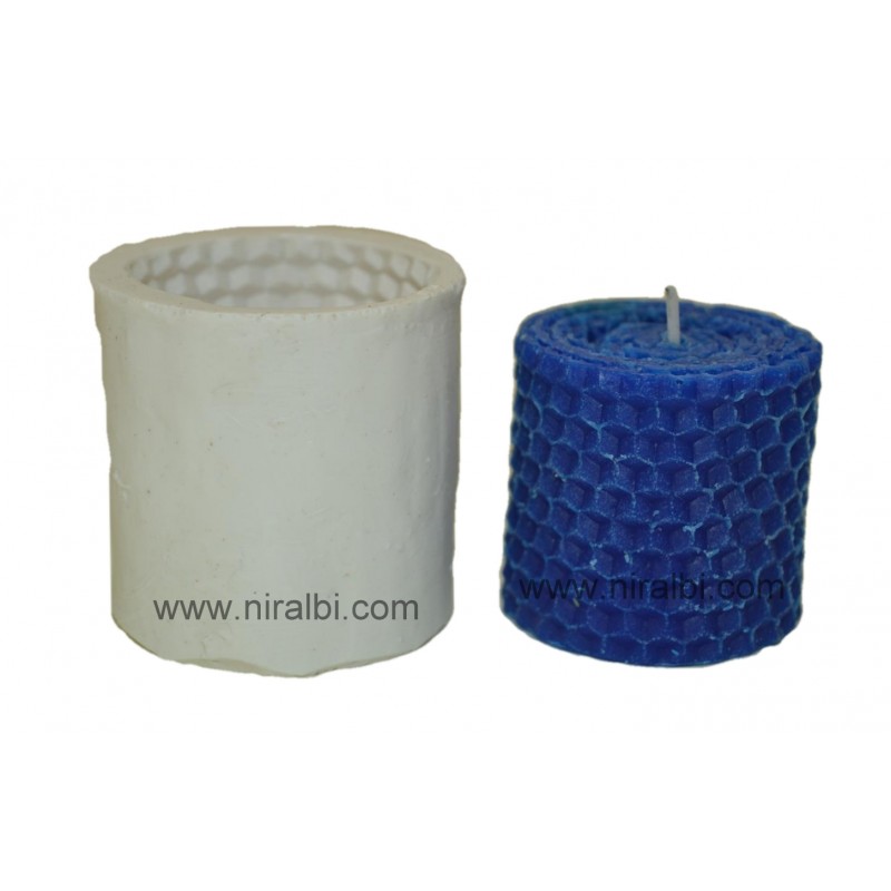 Honey Comb Silicone Candle Mould - SL580 Niral Industries Honey Comb Silicone Candle Mould - SL580 Niral Industries
