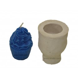 Cup Cake Silicone Candle Mould, Order Online Niral Industries
