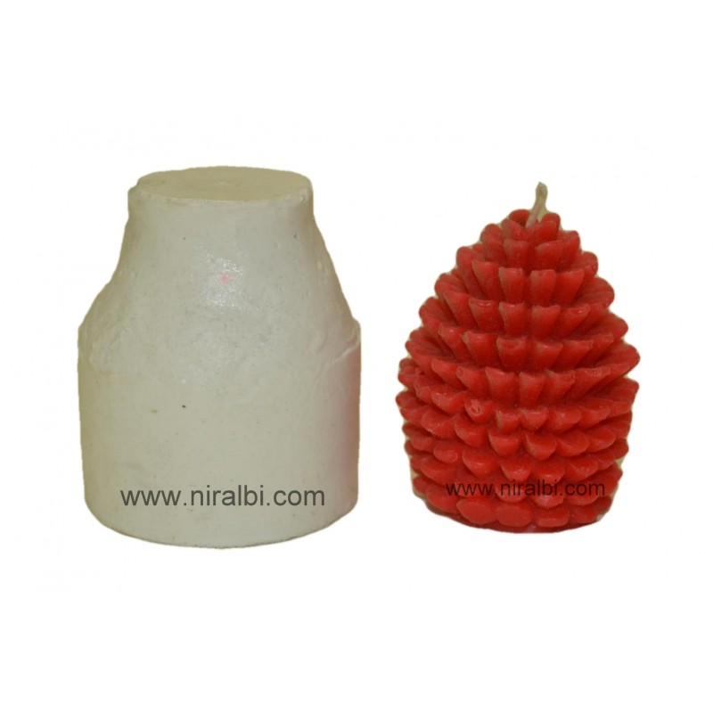 Big Pine Silicone Candle Mould - SL582 Niral Industries Big Pine Silicone Candle Mould - SL582 Niral Industries