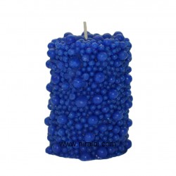 Bubbles Cylinder small Pillar Silicone Candle Mould, Buy Online Now