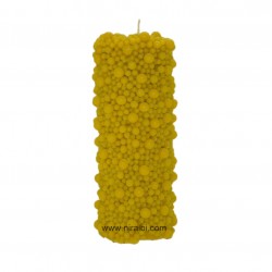 Bubbles Cylinder Large Pillar Silicone  Candle Mould, Buy Online Now