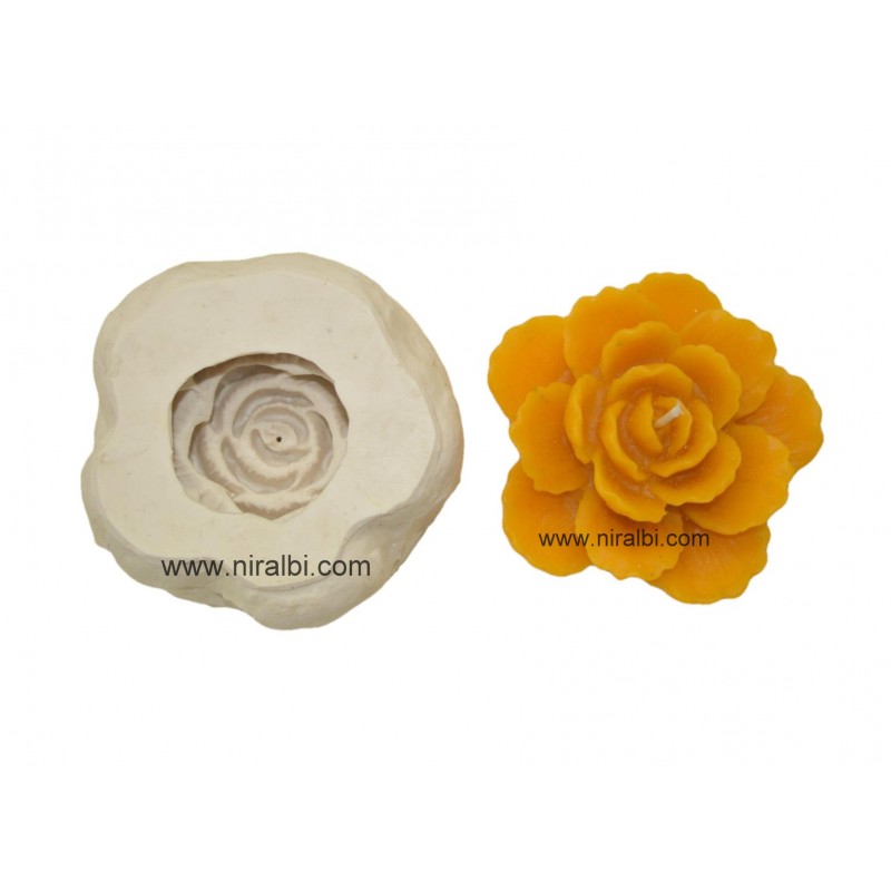 Curve Petals Silicone Candle Mould, Order Online Niral Industries Curve Petals Silicone Candle Mould, Order Online Niral Industries