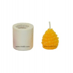 Pine Rubber Candle Mould