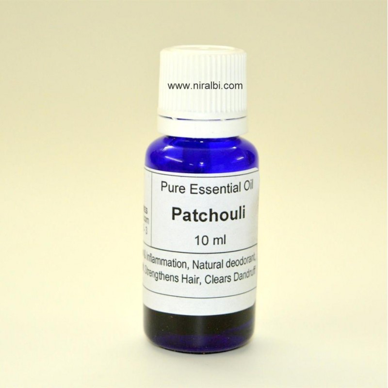 Patcholi FragranceOil for Soap, Shampoo, Creams Daily use - Niral Industries - 10 ml Patcholi FragranceOil for Soap, Shampoo, Creams Daily use - Niral Industries - 10 ml