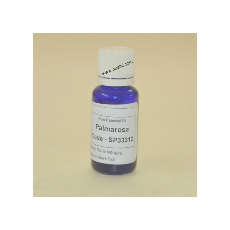 Palmrosa Fragrance Oil for Soap, Shampoo, Creams Daily use- Niral Industries - 10 ml Palmrosa Fragrance Oil for Soap, Shampoo, Creams Daily use- Niral Industries - 10 ml