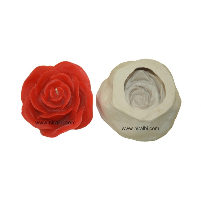 Big Rose Flower Candle Mould, Homemade, Crafts, Hobbies, Big Rose Flower Candle Mould, Homemade, Crafts, Hobbies,