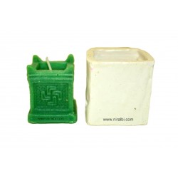 Tulsi Kyaro Pillar Silicone Candle Mould, Homemade, Crafts, Hobbies,