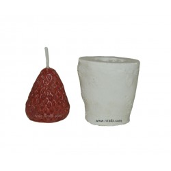 Strawberry Pillar Candle Mould - Niral Industries
