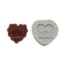 Heart Shape Rose Flower...
