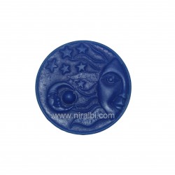 Sun Moon Star Silicone Soap Mould, Niral Industries, Soap Wt - 72 gm